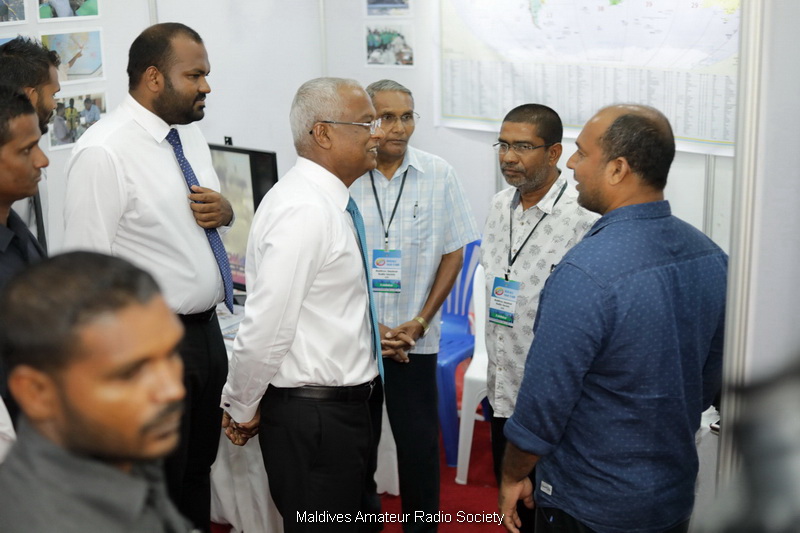 President Ibrahim Mohamed Solih visits Havali NGO Fair